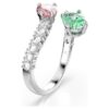 Anel aberto Ariana Grande X Swarovski com cortes mistos, multicolorido, banhado a ródio Anel aberto Ariana Grande X Swarovski com cortes mistos, multicolorido, banhado a ródio