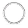 Anel de aliança Eternity com diamantes cultivados em laboratório, 0,4 ct no total, forma redonda, prata esterlina Anel de aliança Eternity com diamantes cultivados em laboratório, 0,4 ct no total, forma redonda, prata esterlina