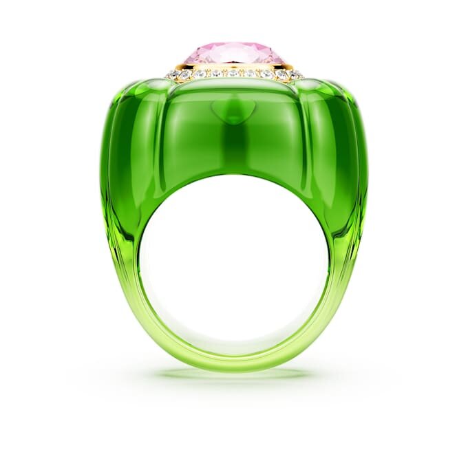 Anel de cocktail Dulcis com corte em almofada, pavé, multicolorido Anel de cocktail Dulcis com corte em almofada, pavé, multicolorido