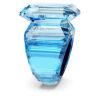Anel de cocktail Lucent com corte octogonal, azul Anel de cocktail Lucent com corte octogonal, azul