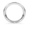 Anel de eternidade com diamantes cultivados em laboratório, 0,05 ct no total, forma redonda, ouro branco de 14K Anel de eternidade com diamantes cultivados em laboratório, 0,05 ct no total, forma redonda, ouro branco de 14K