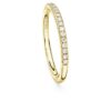 Anel de eternidade com diamantes cultivados em laboratório, 0,2 ct no total, forma redonda, ouro amarelo de 14K Anel de eternidade com diamantes cultivados em laboratório, 0,2 ct no total, forma redonda, ouro amarelo de 14K