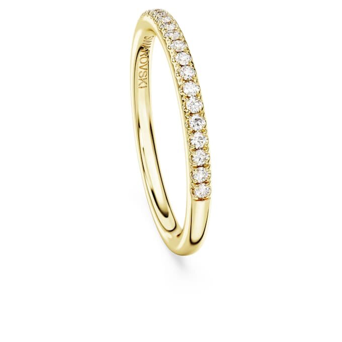 Anel de eternidade com diamantes cultivados em laboratório, 0,2 ct no total, forma redonda, ouro amarelo de 14K Anel de eternidade com diamantes cultivados em laboratório, 0,2 ct no total, forma redonda, ouro amarelo de 14K