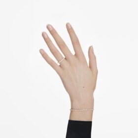 Anel de eternidade com diamantes cultivados em laboratório, 0,4 ct no total, forma redonda, ouro amarelo de 14K Anel de eternidade com diamantes cultivados em laboratório, 0,4 ct no total, forma redonda, ouro amarelo de 14K