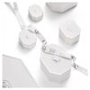 Anel de aliança Eternity com diamantes cultivados em laboratório, 0,4 ct no total, forma redonda, prata esterlina Anel de aliança Eternity com diamantes cultivados em laboratório, 0,4 ct no total, forma redonda, prata esterlina