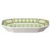 Bandeja Signum em porcelana, pequena, verde Bandeja Signum em porcelana, pequena, verde