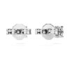Brincos de botão Eternity com diamantes cultivados em laboratório, 0,52 ct no total, forma redonda, prata esterlina Brincos de botão Eternity com diamantes cultivados em laboratório, 0,52 ct no total, forma redonda, prata esterlina