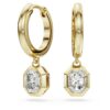 Brincos em forma de gota octogonal com diamantes cultivados em laboratório, 1,0 Ct no total, forma octogonal, ouro amarelo de 14K Brincos em forma de gota octogonal com diamantes cultivados em laboratório, 1,0 Ct no total, forma octogonal, ouro amarelo de 14K