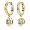 Brincos em forma de gota octogonal com diamantes cultivados em laboratório, 1,0 Ct no total, forma octogonal, ouro amarelo de 14K Brincos em forma de gota octogonal com diamantes cultivados em laboratório, 1,0 Ct no total, forma octogonal, ouro amarelo de 14K