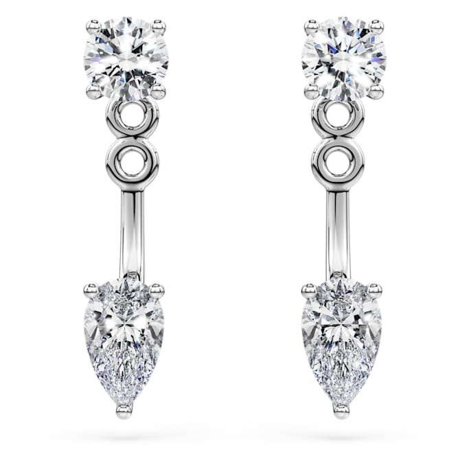 Brincos Galaxy com diamantes cultivados em laboratório, 0,82 ct no total, formas variadas, prata esterlina Brincos Galaxy com diamantes cultivados em laboratório, 0,82 ct no total, formas variadas, prata esterlina