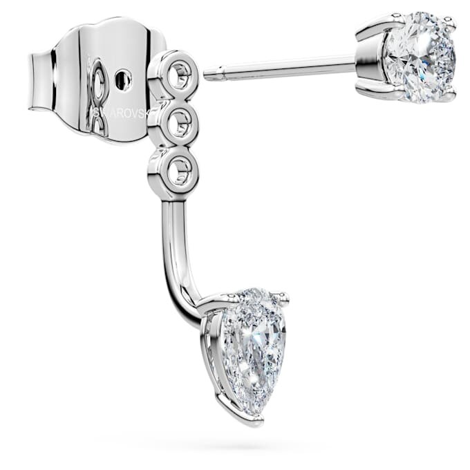 Brincos Galaxy com diamantes cultivados em laboratório, 0,82 ct no total, formas variadas, prata esterlina Brincos Galaxy com diamantes cultivados em laboratório, 0,82 ct no total, formas variadas, prata esterlina