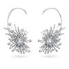 Brincos Galaxy com diamantes cultivados em laboratório, 14,67 ct no total, formas variadas, ouro branco de 18K Brincos Galaxy com diamantes cultivados em laboratório, 14,67 ct no total, formas variadas, ouro branco de 18K