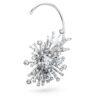 Brincos Galaxy com diamantes cultivados em laboratório, 14,67 ct no total, formas variadas, ouro branco de 18K Brincos Galaxy com diamantes cultivados em laboratório, 14,67 ct no total, formas variadas, ouro branco de 18K