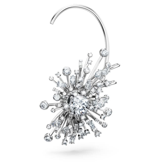 Brincos Galaxy com diamantes cultivados em laboratório, 14,67 ct no total, formas variadas, ouro branco de 18K Brincos Galaxy com diamantes cultivados em laboratório, 14,67 ct no total, formas variadas, ouro branco de 18K
