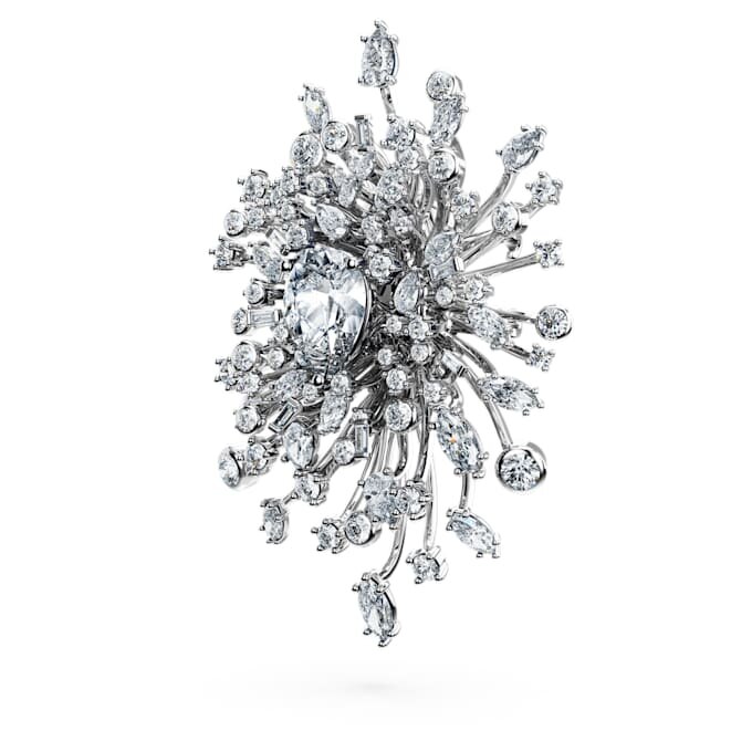 Broche «Galaxy» com diamantes cultivados em laboratório, 15,71 quilates no total, formas variadas, ouro branco de 18 quilates Broche «Galaxy» com diamantes cultivados em laboratório, 15,71 quilates no total, formas variadas, ouro branco de 18 quilates