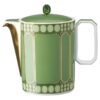 Cafeteira Signum em porcelana, verde Cafeteira Signum em porcelana, verde