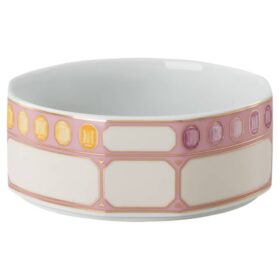 Caixa Idyllia em porcelana, rosa