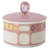 Caixa Idyllia em porcelana, rosa