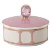 Caixa Idyllia em porcelana, rosa