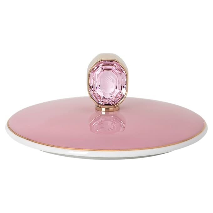 Caneca Idyllia em porcelana, com motivo de cristais, pintassilgo, rosa Caneca Idyllia em porcelana, com motivo de cristais, pintassilgo, rosa