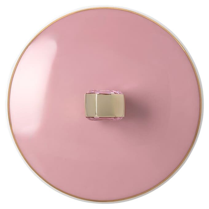 Caneca Idyllia em porcelana, com motivo de cristais, pintassilgo, rosa Caneca Idyllia em porcelana, com motivo de cristais, pintassilgo, rosa