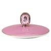 Caneca Signum com tampa, em porcelana, cor-de-rosa Caneca Signum com tampa, em porcelana, cor-de-rosa