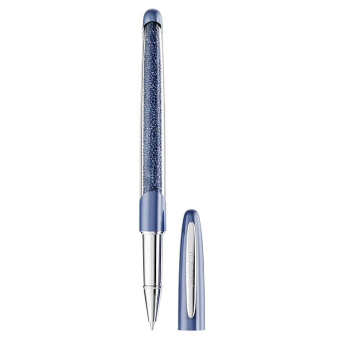 Caneta esferográfica Crystalline azul, cromada Caneta esferográfica Crystalline azul, cromada