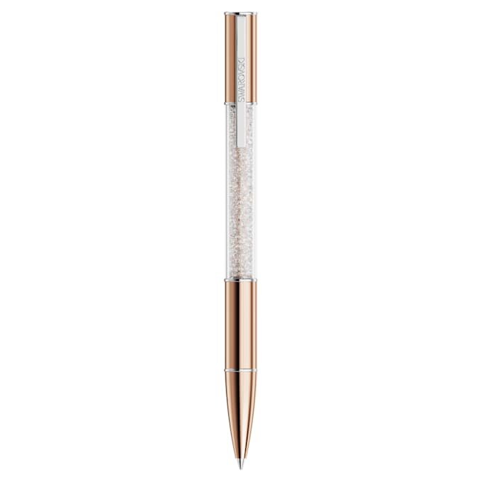 Caneta esferográfica Crystalline em tom de ouro rosa, banhada a ouro rosa Caneta esferográfica Crystalline em tom de ouro rosa, banhada a ouro rosa