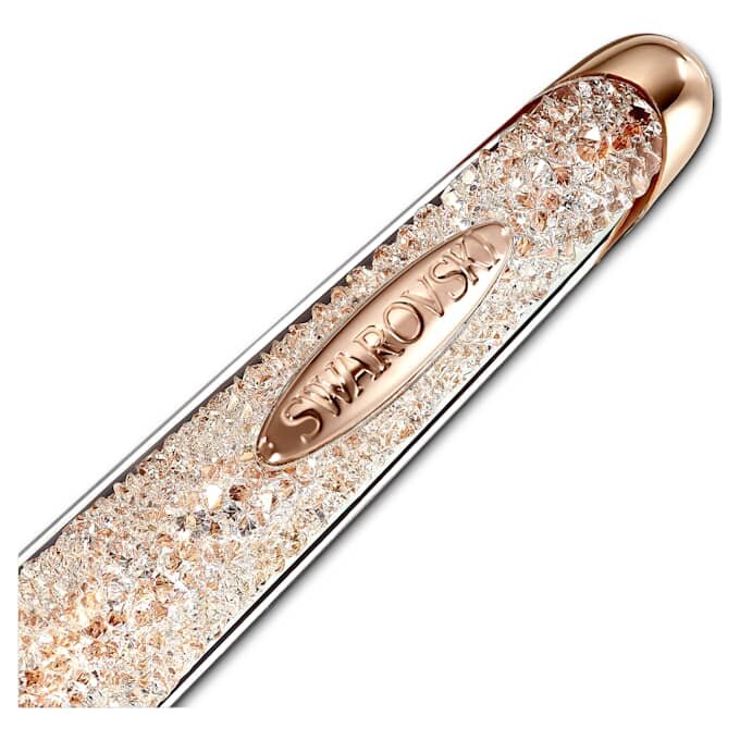 Caneta esferográfica Crystalline em tom de ouro rosa, banhada a ouro rosa Caneta esferográfica Crystalline em tom de ouro rosa, banhada a ouro rosa