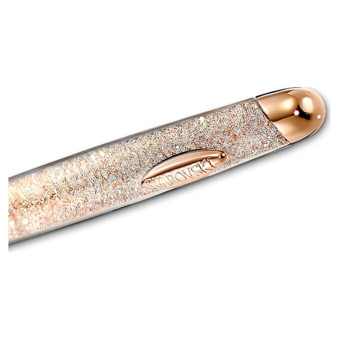 Caneta esferográfica Crystalline em tom de ouro rosa, banhada a ouro rosa Caneta esferográfica Crystalline em tom de ouro rosa, banhada a ouro rosa