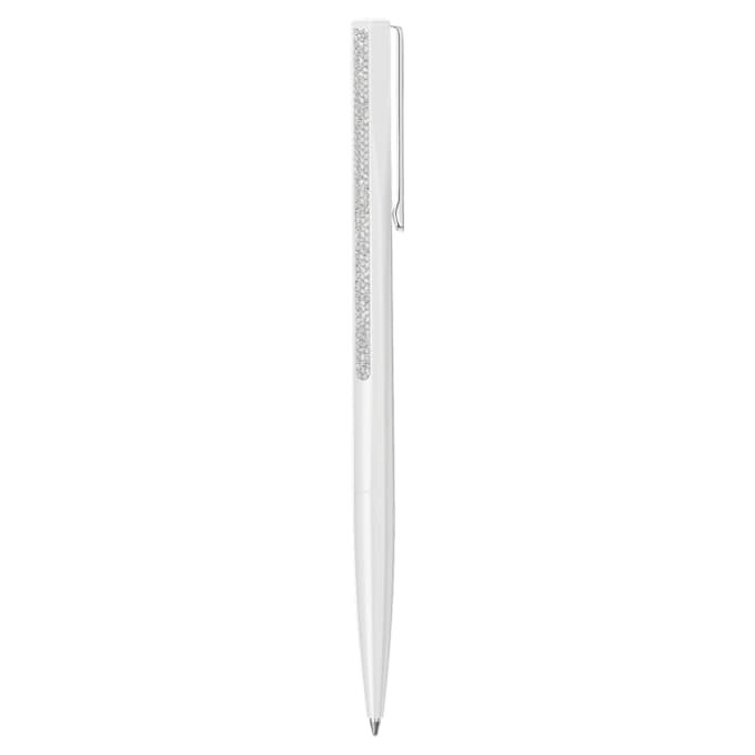 Caneta esferográfica Shimmer lacada a branco, cromada Caneta esferográfica Shimmer lacada a branco, cromada