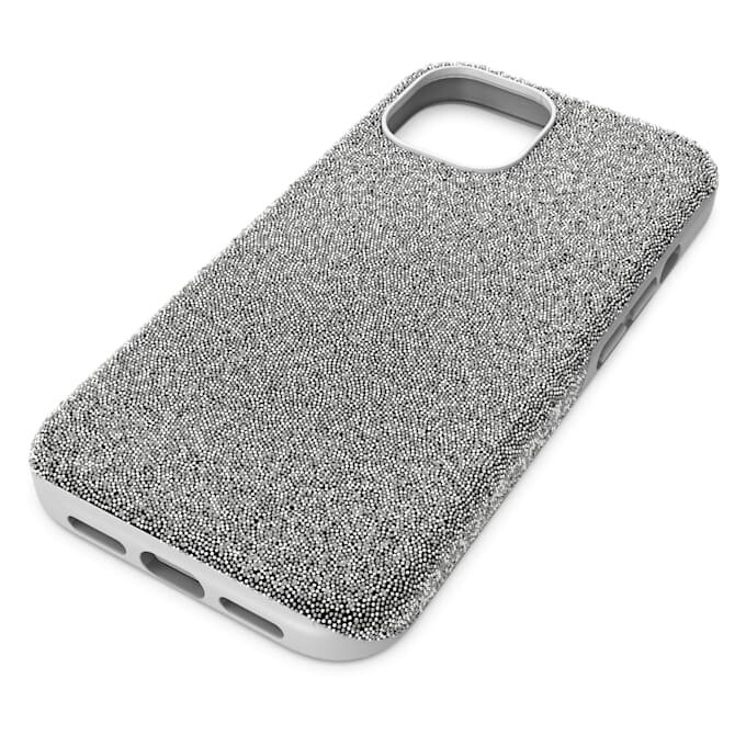 Capa alta para smartphone iPhone® 15, tom prateado Capa alta para smartphone iPhone® 15, tom prateado