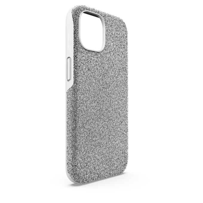Capa alta para smartphone iPhone® 15, tom prateado Capa alta para smartphone iPhone® 15, tom prateado