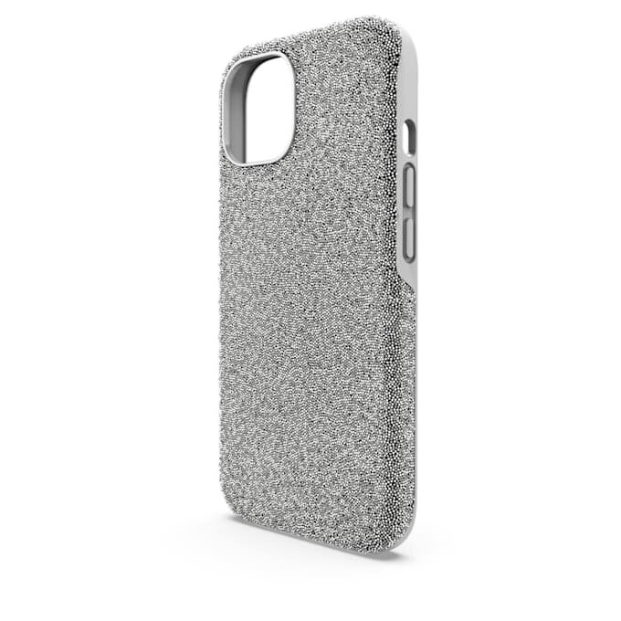 Capa alta para smartphone iPhone® 15, tom prateado Capa alta para smartphone iPhone® 15, tom prateado