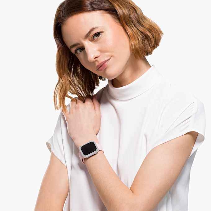 Capa brilhante para Apple Watch® Série 4 e 5, 40 mm, tom prateado Capa brilhante para Apple Watch® Série 4 e 5, 40 mm, tom prateado