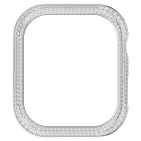 Capa brilhante para Apple Watch® Série 7, 41 mm, tom prateado