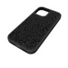 Capa para smartphone com cristais de fundo plano, iPhone® 17, preta Capa para smartphone com cristais de fundo plano, iPhone® 17, preta