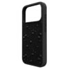 Capa para smartphone com cristais de fundo plano, iPhone® 17 Pro, preta