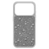 Capa para smartphone com cristais de fundo plano, iPhone® 17 Pro, tom prateado Capa para smartphone com cristais de fundo plano, iPhone® 17 Pro, tom prateado