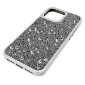 Capa para smartphone com design espalhado, iPhone® 16 Pro Max, tom prateado
