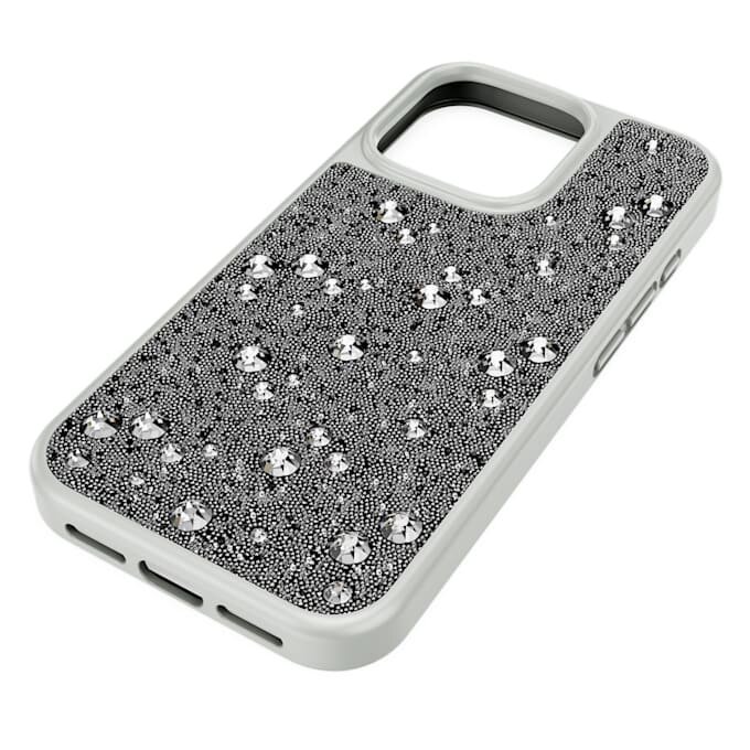 Capa para smartphone com design espalhado, iPhone® 16 Pro, tom prateado Capa para smartphone com design espalhado, iPhone® 16 Pro, tom prateado