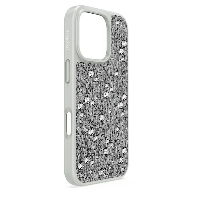 Capa para smartphone com design espalhado, iPhone® 16 Pro, tom prateado Capa para smartphone com design espalhado, iPhone® 16 Pro, tom prateado