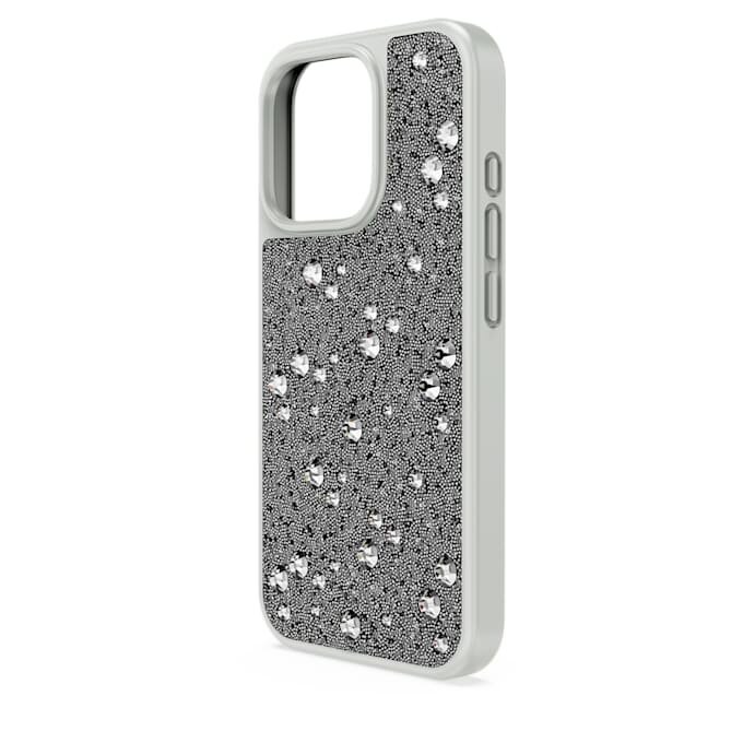 Capa para smartphone com design espalhado, iPhone® 16 Pro, tom prateado Capa para smartphone com design espalhado, iPhone® 16 Pro, tom prateado