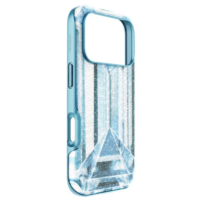 Capa para smartphone com efeito cristal, iPhone® 17 Pro, azul Capa para smartphone com efeito cristal, iPhone® 17 Pro, azul