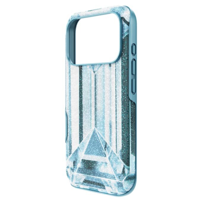 Capa para smartphone com efeito cristal, iPhone® 17 Pro, azul Capa para smartphone com efeito cristal, iPhone® 17 Pro, azul