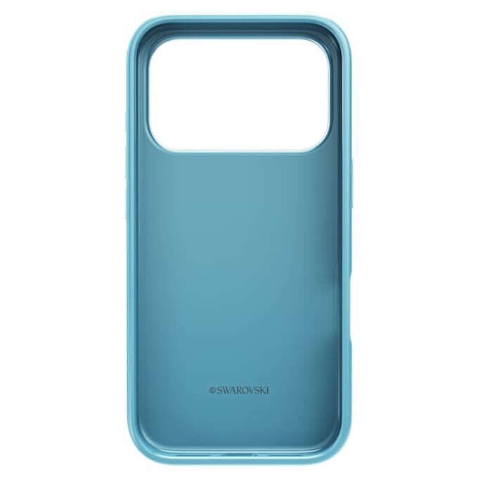 Capa para smartphone com efeito cristal, iPhone® 17 Pro, azul Capa para smartphone com efeito cristal, iPhone® 17 Pro, azul