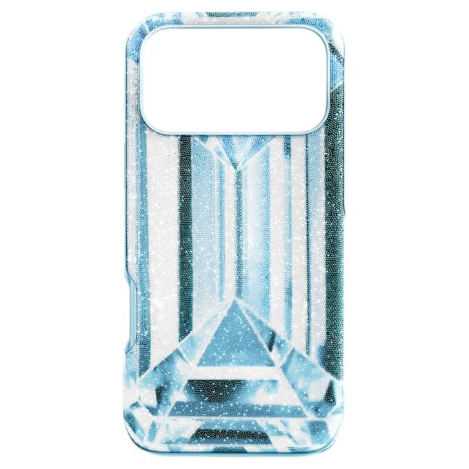 Capa para smartphone com efeito cristal, iPhone® 17 Pro Max, azul Capa para smartphone com efeito cristal, iPhone® 17 Pro Max, azul
