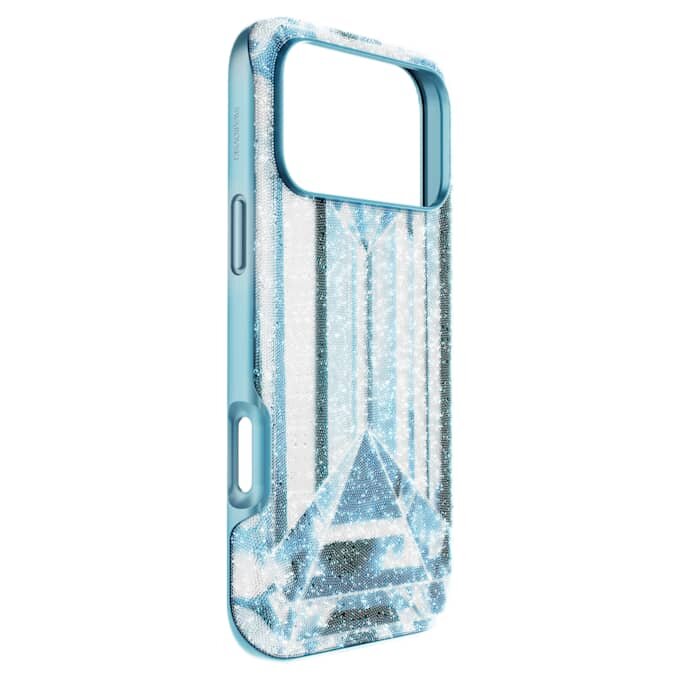 Capa para smartphone com efeito cristal, iPhone® 17 Pro Max, azul Capa para smartphone com efeito cristal, iPhone® 17 Pro Max, azul