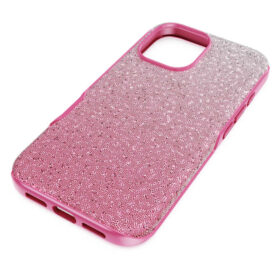 Capa para smartphone com gradiente de cores intenso, iPhone® 16, rosa