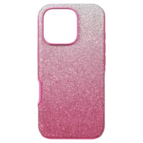 Capa para smartphone com gradiente de cores, iPhone® 16 Pro, rosa